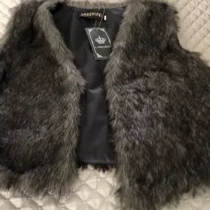 Lanshifei Jackets Coats Nwt Faux Fur Vest Poshmark